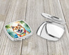 Akita Luau Compact Decorative Travel Makeup Mirror product image at NuMercy 3