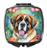 Saint Bernard Luau Compact Decorative Travel Makeup Mirror DAC6510 product image at NuMercy