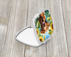 Chesapeake Bay Retriever in Sunflowers Compact Decorative Travel Makeup Mirror product image at NuMercy 2