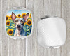 American Hairless Terrier in Sunflowers Compact Decorative Travel Makeup Mirror product image at NuMercy 4