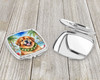 Tibetan Mastiff Luau Compact Decorative Travel Makeup Mirror product image at NuMercy 3