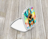 Cairn Terrier Hippie Dawg Compact Decorative Travel Makeup Mirror DAC2479 product image at NuMercy 2