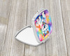 Samoyed Hippie Dawg Compact Decorative Travel Makeup Mirror DAC2551 product image at NuMercy 2