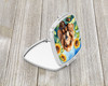 Cocker Spaniel in Sunflowers Compact Decorative Travel Makeup Mirror DAC6059 product image at NuMercy 2