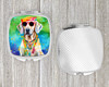 Weimaraner Hippie Dawg Compact Decorative Travel Makeup Mirror DAC2565 product image at NuMercy 4