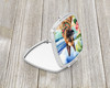 Belgian Malinois Luau Compact Decorative Travel Makeup Mirror product image at NuMercy 2