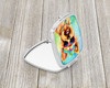 Yorkshire Terrier Hippie Dawg Compact Decorative Travel Makeup Mirror DAC2575 product image at NuMercy 2