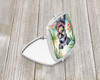 Schnauzer Luau Compact Decorative Travel Makeup Mirror product image at NuMercy 2