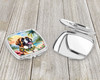 Saint Bernard Luau Compact Decorative Travel Makeup Mirror DAC6509 product image at NuMercy 3