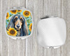 Afghan Hound in Sunflowers Compact Decorative Travel Makeup Mirror product image at NuMercy 4