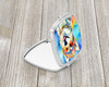 Alaskan Malamute Hippie Dawg Compact Decorative Travel Makeup Mirror product image at NuMercy 2