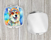 Alaskan Malamute Hippie Dawg Compact Decorative Travel Makeup Mirror product image at NuMercy 4