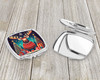Moose Christmas Compact Decorative Travel Makeup Mirror DAC1196 product image at NuMercy 3