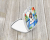 Sealyham Terrier Luau Compact Decorative Travel Makeup Mirror product image at NuMercy 2