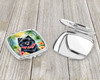 Pomeranian Luau Compact Decorative Travel Makeup Mirror DAC6494 product image at NuMercy 3