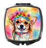 Chihuahua Hippie Dawg Compact Decorative Travel Makeup Mirror DAC2488 product image at NuMercy