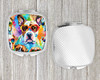 Boxer Hippie Dawg Compact Decorative Travel Makeup Mirror DAC2474 product image at NuMercy 4