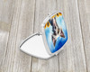 Chinese Crested in Sunflowers Compact Decorative Travel Makeup Mirror product image at NuMercy 2