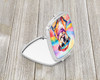 Pug Hippie Dawg Compact Decorative Travel Makeup Mirror DAC2545 product image at NuMercy 2