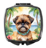 Brussels Griffon Luau Compact Decorative Travel Makeup Mirror DAC6393 product image at NuMercy