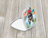 Norwegian Elkhound Luau Compact Decorative Travel Makeup Mirror product image at NuMercy 2