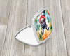 French Bulldog Luau Compact Decorative Travel Makeup Mirror DAC6435 product image at NuMercy 2