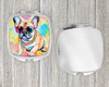 French Bulldog Hippie Dawg Compact Decorative Travel Makeup Mirror DAC2507 product image at NuMercy 4