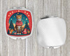 Cheetah Christmas Compact Decorative Travel Makeup Mirror DAC1175 product image at NuMercy 4