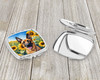 Belgian Malinois in Sunflowers Compact Decorative Travel Makeup Mirror product image at NuMercy 3