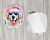 Great Pyrenees Hippie Dawg Compact Decorative Travel Makeup Mirror DAC2516 product image at NuMercy 4