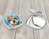 Schnauzer Hippie Dawg Compact Decorative Travel Makeup Mirror DAC2552 product image at NuMercy 3