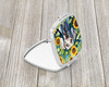 Weimaraner in Sunflowers Compact Decorative Travel Makeup Mirror product image at NuMercy 2