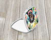 Black and Tan Coonhound Luau Compact Decorative Travel Makeup Mirror product image at NuMercy 2