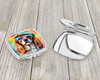 Cavalier Spaniel Hippie Dawg Compact Decorative Travel Makeup Mirror DAC2485 product image at NuMercy 3
