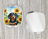 Dachshund in Sunflowers Compact Decorative Travel Makeup Mirror DAC6066 product image at NuMercy 4