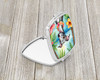 Italian Greyhound Luau Compact Decorative Travel Makeup Mirror product image at NuMercy 2