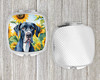 Great Dane in Sunflowers Compact Decorative Travel Makeup Mirror DAC6091 product image at NuMercy 4