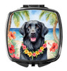Flat-Coated Retriever Luau Compact Decorative Travel Makeup Mirror product image at NuMercy
