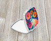 Colorful Dahlias Compact Decorative Travel Makeup Mirror DAC1948 product image at NuMercy 2