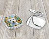 Westie in Sunflowers Compact Decorative Travel Makeup Mirror DAC6173 product image at NuMercy 3