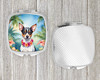 Rat Terrier Luau Compact Decorative Travel Makeup Mirror product image at NuMercy 4