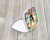German Shepherd Luau Compact Decorative Travel Makeup Mirror product image at NuMercy 2