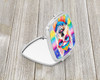 Westie Hippie Dawg Compact Decorative Travel Makeup Mirror DAC2571 product image at NuMercy 2