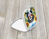Bernese Mountain Dog in Sunflowers Compact Decorative Travel Makeup Mirror product image at NuMercy 2