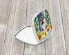 Irish Wolfhound in Sunflowers Compact Decorative Travel Makeup Mirror product image at NuMercy 2