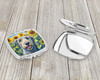 Irish Wolfhound in Sunflowers Compact Decorative Travel Makeup Mirror product image at NuMercy 3