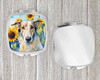 Borzoi in Sunflowers Compact Decorative Travel Makeup Mirror DAC6035 product image at NuMercy 4