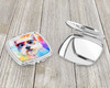 Westie Hippie Dawg Compact Decorative Travel Makeup Mirror DAC2573 product image at NuMercy 3