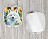 American Eskimo in Sunflowers Compact Decorative Travel Makeup Mirror product image at NuMercy 4