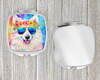 Samoyed Hippie Dawg Compact Decorative Travel Makeup Mirror DAC2549 product image at NuMercy 4